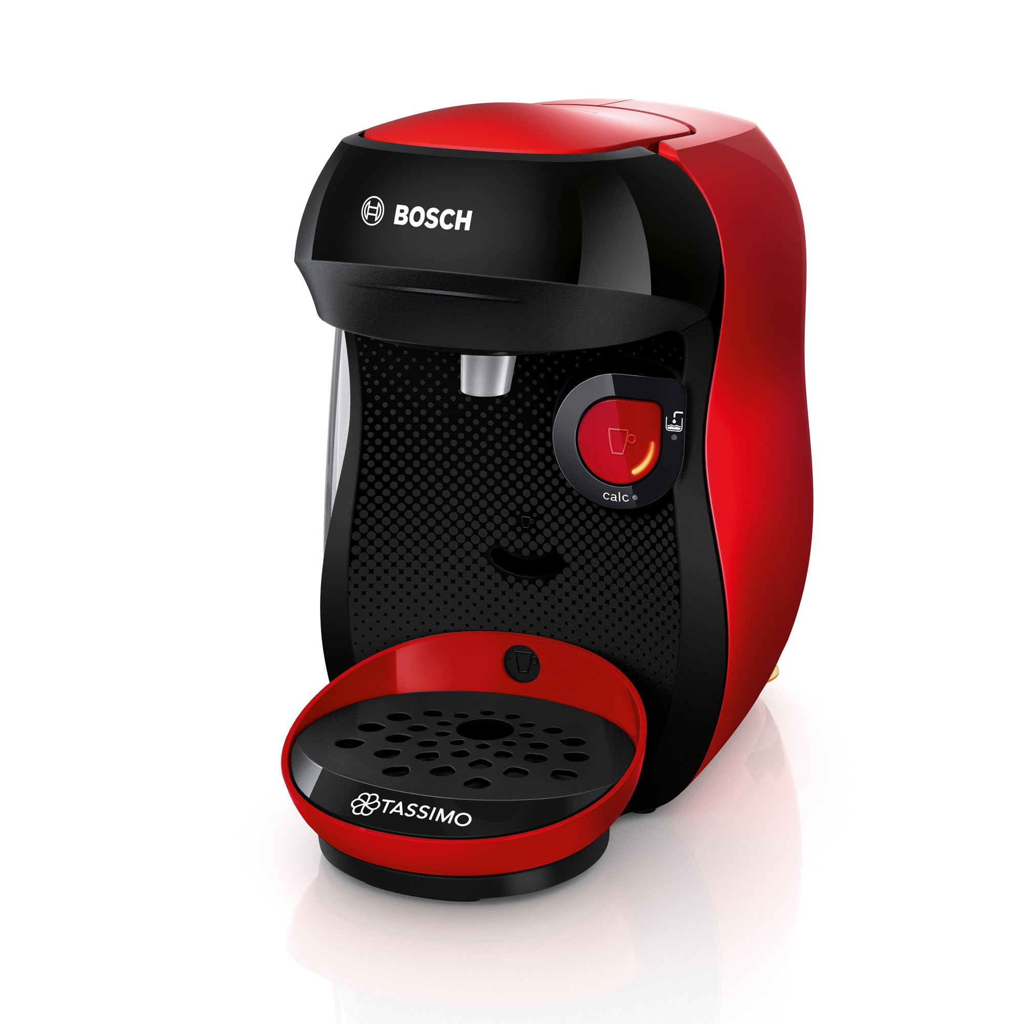 Machine à café multi-boissons Tassimo Happy friendly, OneTouch, TAS103E, Rouge - Lurien